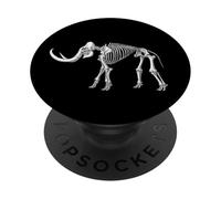 Mammuthus primigenius Fossil Paleoart Paléontologie Science PopSockets PopGrip Adhésif
