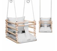 MAMOI Balançoire bébé 3 en 1 avec Harnais de sécurité - balançoire pour Enfants de 6 à 36 Mois, Max. 20 kg, Usage intérieur