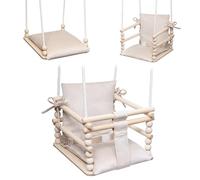 MAMOI Balançoire bébé 3 en 1 avec Harnais de sécurité - balançoire pour Enfants de 6 à 36 Mois, Max. 20 kg, Usage intérieur