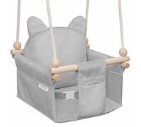 MAMOI Balançoire bébé avec Harnais de sécurité - balançoire pour Enfants de 6 à 36 Mois, Max. 20 kg, Usage intérieur