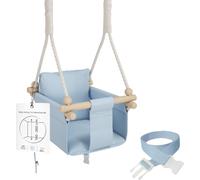 MAMOI® balançoire bébé, balançoire bébé intérieur et extérieur, balançoire enfant en bois, balançoire en bois pour enfants, balançoire pour cadre de porte, balançoire de porte, swing, balançoire pour