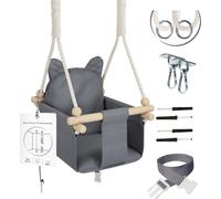 MAMOI® balançoire bébé, balançoire bébé intérieur et extérieur, balançoire enfant en bois, balançoire en bois pour enfants, balançoire pour cadre de porte, balançoire de porte, swing, balançoire pour 