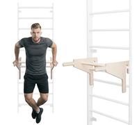 MAMOI Barres de dip pour barreaux, poignées d'entraînement pour exercices de musculation, réglables en hauteur, entraînement de callisthénique et de pompes - Appareil de fitness pour la maison - Barre