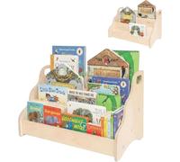 MAMOI® Bibliothèque Enfant - étagère Enfant, Organiseur de Livres pour Chambre d’Enfant, Porte-Livres, bibliothèque sur Pied, Rangement pour Livres, Caisse à Livres