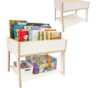 MAMOI® bibliothèque pour enfants en bois, étagère, bibliothèque pour enfants, étagère et étagère murale pour la chambre d'enfant. Bibliothèque.