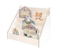 MAMOI® Bibliothèque pour enfants en bois, étagère pour livres d'enfants, support de livres, étagère murale pour chambre d'enfants, étagère, Book Shelf, étagère pour enfants