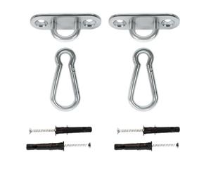 MAMOI® Crochet de Plafond pour la balancoire et hamac, Kit Fixation de Suspension, Accroche Sac de Frappe et Boxe