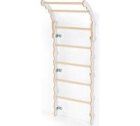 MAMOI® Espalier en bois, Mur escalade suedois pour enfant, Échelle suedoise pour bebe, Jeux descalade et gym avec accessoires