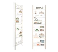 MAMOI Étagère Murale Montessori pour Chambre d'enfant, étagère Murale pour Enfants, Banc de bibliothèque en Panneau de Bois