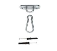 MAMOI® Heavy Duty Ceiling Hook, Carabiner for Swing, Swing Hook for Concrete and Wood, Ceiling Hook for Hanging Chair, Hanging Accessories