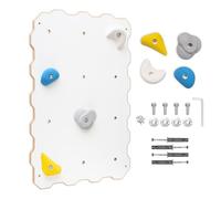 MAMOI® Mur d’Escalade pour Chambre d’Enfant, Structure d’Escalade intérieure, grimpe avec Prises d’Escalade pour Enfants, Pierres d’Escalade, Mur avec Prises, Prises d’Escalade, kit de Montage