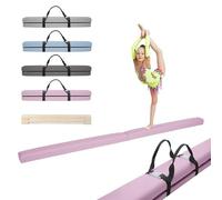 MAMOI® Poutre Gymnastique Pliable (Longueur 200 cm), Accessoires de Gym, Poutre Anti-dérapante et Pratique à Transporter
