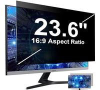 Mamol 23.6 Pouces Filtre de Confidentialité Premium, Amovible Protection d'écran PC, Anti Espion/Filtre Bleu Lumière Ecran Ordinateur Protection pour 16:9 Moniteur Widescreen Computer