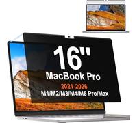 Mamol Écran de confidentialité magnétique pour MacBook Pro 16" 2021-2026 (M1-M2-M3-M4-M5), filtre protecteur d'écran amovible anti-lumière bleue