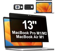 Mamol Filtre de confidentialit¨¦ magn¨¦Tique pour MacBook Pro et MacBook Air 13" avec Cache pour Appareil Photo, Protection Anti-Lumi¨¨re Bleue et Anti-reflet¡