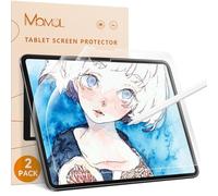Mamol [Lot de 2] protecteurs d'écran en papier pour iPad 9e, 8e, 7e génération, écrivez et dessinez comme sur du papier, iPad 10,2" (2021, 2020, 2019), filtre d'écran anti-reflets, haute