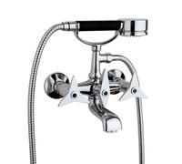 Mamoli GIO Ponti Mélangeur de baignoire avec set de douche, en applique, 1030F2140021,