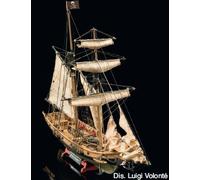 Mamoli - Modello kit Barca Blackbeard Wooden Ship Model kit Scala - DUS_MV82