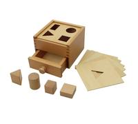 Mamontessoribox-boîte permanen. 4 formes