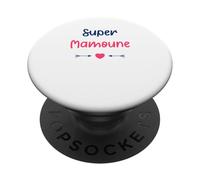 Mamoune Fête des mères Maman Super mamoune PopSockets PopGrip Adhésif