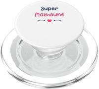 Mamoune Fête des mères Maman Super mamoune PopSockets PopGrip pour MagSafe