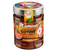 M'AMOUR - Confiture Gourmande de Goyave, Texture Onctueuse et Saveur Exotique (Pot 325g) - Le Lot De 3