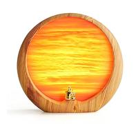 mamre Lampe Coucher De Soleil Dorée, Lampe de Table Unique à Intensité Variable, Cadeaux D'amour Pour Anniversaire de Mariage, Saint-Valentin, Fête des mères, Anniversaire