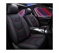 MAMXVKVZEU Housses Siège Voiture Universelles pour Renault pour Clio pour Mégane pour Duster pour Captur pour Décennie pour Kadjar pour Koleos pour Fluence(Black Red Line Front)