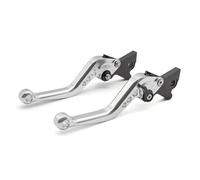 MAMXVKVZEU Levier Frein et dembrayage pour Motos Leviers De Frein Et Dembrayage Réglables pour Moto pour Triumph pour Street Triple R 765 2020 2021 2022 2023 2024(Argent 147mm)