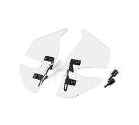 MAMXVKVZEU Moto Déflecteur De Vent Latéral pour Pare Brise De Moto Pare Mains Déflecteur Avant pour B&MW F750GS F850GS F 850 GS 750 2018- Accessoires(Transparent)