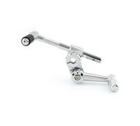 MAMXVKVZEU Pédale de levier de vitesse Levier De Vitesse À Pointe Talon Moto Commande Pied Pour R18 Série(Chrome)