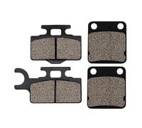 MAMXVKVZEU Plaquettes Frein Moto pour KX65 KX 65 A 2000 2001 2002 2003 2004 2005 2006 2007 2008 2009 2010 2011 2017 Plaquettes De Frein Avant Et Arrière De Moto(Devant ET DERRIÈRE)