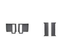 MAMXVKVZEU Poignée Porte Centrale Intérieure Catch Bowl Panel Cover Trim Protector pour Toyota pour Spacieux pour Custom 2022-2024(ABS Carbon A)