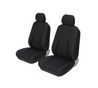 MAMXVKVZEU pour citroën C1 2008 Housses Siègeauto Universelles Protecteurs Siège(Paire Avant Noire)