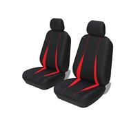 MAMXVKVZEU pour citroën C1 2008 Housses Siègeauto Universelles Protecteurs Siège(Paire Avant Rouge)