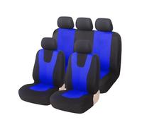 MAMXVKVZEU pour Citroën C2 C3 C4 pour Cactus C5 C4 pour Picasso C6 DS3 DS4 DS5 Ensemble Housses Siège Voiture en Tissu Coussin Protection Siège(5Seats-Blue)