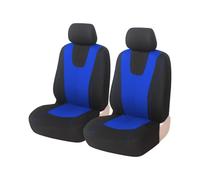 MAMXVKVZEU pour Citroën C2 C3 C4 pour Cactus C5 C4 pour Picasso C6 DS3 DS4 DS5 Ensemble Housses Siège Voiture en Tissu Coussin Protection Siège(2Seats-Blue)
