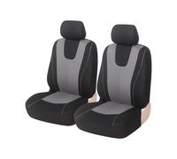MAMXVKVZEU pour Citroën C2 C3 C4 pour Cactus C5 C4 pour Picasso C6 DS3 DS4 DS5 Ensemble Housses Siège Voiture en Tissu Coussin Protection Siège(2 Places - Gris)