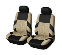 MAMXVKVZEU pour Citroën C4 pour Izh-2126 Ensemble Housse Siège Auto Universel(Beige Forehead)