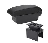MAMXVKVZEU Pour Hyundai I20 2021 2022 Boîte D’accoudoir Voiture Console Centrale Accessoires Boîte Rangement Voiture Accoudoir de voiture(B2 Ligne noire 3USB)