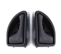 MAMXVKVZEU pour Kangoo pour Twingo 8200247802 82002478 1 Paire Poignée De Porte Intérieure De Voiture Avant Gauche Bouton Droite(Noir Une Paire)