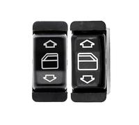 MAMXVKVZEU pour Mercedes pour Benz 190 W201 2.0 2.3 2.6 1268208110 1268208010 Gauche Droite Lève-Vitre De Voiture Interrupteur Bouton Unique Bouton(Button Set)