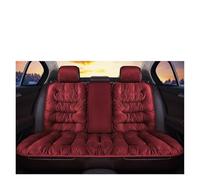MAMXVKVZEU pour VW pour Polo pour Atlas pour Jetta pour Bora pour EOS pour Sharan pour Variante pour Coccinelle pour Scirocco Housse Siège Voiture Universelle Coussin(Red Only Back Row)