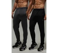 Man Active Gym Performance Tapered Jogger 2 Pack homme - multicolore - S, multicolore