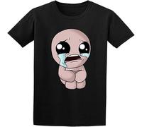 Man Binding of Isaac Funny T Shirt Graphic Printed Mens Tops Black S