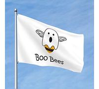 Man Cabe Decor Boo Bees Drapeau d'Halloween pour homme Stuff Weird Flags (60 x 90 cm)