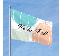 Man Cabe Décor Dessiné à la main Style Hello Fall Drapeau 1 Hommes Stuff Weird Flags(30 x 45 cm)