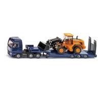 MAN camion surbaisse avec chargeuse JCB 1:87 Orange G
