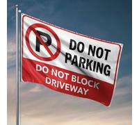 Man Cave Accessories And Decor No Parking : Keep Driveway Clear Flag Room Stuff Country Boy Drapeaux (60 x 90 cm)