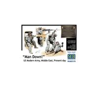 Man Down! Us Modern Army, Middle East, Present Day - Master Box Mb35170